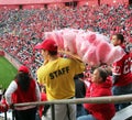 Cotton Candy Vendor Royalty Free Stock Photo