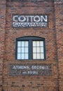 Cotton Exchange in Athens, Georgia, USA Royalty Free Stock Photo