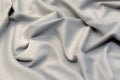 Cotton fabric. Color is light gray. Texture, background, pattern. Royalty Free Stock Photo