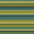 Cotton horizontal stripes knitted texture