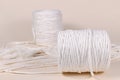 Cotton macrame cord used for DIY decoration object