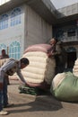 Cotton market in Osh