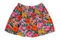 Cotton multicoloured skirt