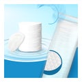 Cotton Pads Ultra Soft Accessory Banner Vector