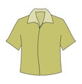 Cotton shirt clip art illustration vector isolated