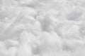 Cotton soft fiber texture background, white fluffy material