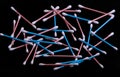 Cotton swabs Royalty Free Stock Photo