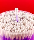Cotton swabs Royalty Free Stock Photo