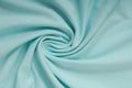 Cotton textile, beautiful shape, blue knitting cloth Royalty Free Stock Photo