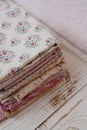 Cotton textiles with floral print