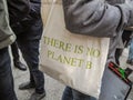 Cotton tote bag with the quote of the UN Secretary-General Ban Ki-moon There is no planet B