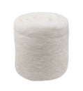 Cotton wool on a white background close-up. Cotton wool for medicine and household use Royalty Free Stock Photo