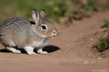 Cottontail rabbit, Oryctolagus cuniculus