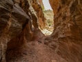 Cottonwood Canyon Narrows in Utah Royalty Free Stock Photo