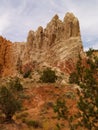 Cottonwood Road Rock Formations in Grand Staircase Royalty Free Stock Photo