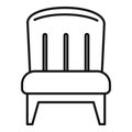 Couch armchair icon, outline style Royalty Free Stock Photo