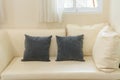 Couch detail and pillow Royalty Free Stock Photo