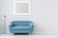 Couch in waiting hall Royalty Free Stock Photo