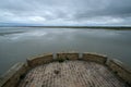 Couesnon River, View from Mont Saint Michel Royalty Free Stock Photo