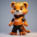 Coccola: A Mischievous Feline 3d Character With Animal Intensity