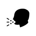 Cough icon vector design trendy