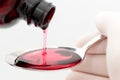Cough syrup Royalty Free Stock Photo