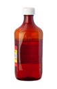 Cough Syrup Medicine Bottle (with clipping path) Royalty Free Stock Photo