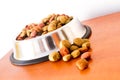 Coulourfull Dog Food Grains Royalty Free Stock Photo