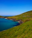 Coumeenole beach and coast of Dingle Peninsula Royalty Free Stock Photo