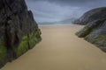 Coumeenoole Beach on the Dingle Peninsula Royalty Free Stock Photo