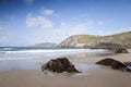 Coumeenoole Beach, Slea Head; Dingle Peninsula Royalty Free Stock Photo