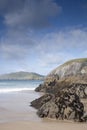 Coumeenoole Beach, Slea Head; Dingle Peninsula Royalty Free Stock Photo