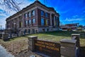 Council bluffs Iowa union pacific railroad museum Royalty Free Stock Photo