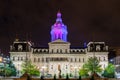 Council Building in Baltimore, Maryland During Night Time Royalty Free Stock Photo