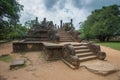 Council Chamber of King Parakramabahu in ancient city Polonnaruwa, Sri Lanka Royalty Free Stock Photo