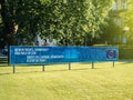 Council of Europe singange banner Strasbourg