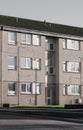 Council flats in poor housing estate with many social welfare issues at Torry in Aberdeen