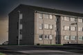 Council flats in poor housing estate with many social welfare issues at Torry in Aberdeen