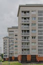 Council flats in poor housing estate with many social welfare issues at Torry in Aberdeen