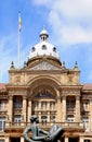 Council House and fountain, Birmingham. Royalty Free Stock Photo