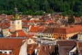 Council House at Council Square in Brasov, Transylvania, Romania Royalty Free Stock Photo