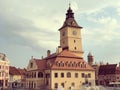 Council House view, Council Square, Brasov, Romania Royalty Free Stock Photo