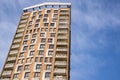 Council houses in a big skyscraper in London