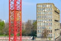 Council housing block in East London