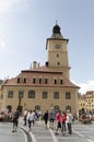 The Council Square, Brasov, Romania Royalty Free Stock Photo