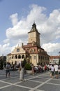 The Council Square, Brasov, Romania Royalty Free Stock Photo