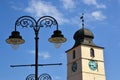 Council tower (turnul sfatului), Sibiu Royalty Free Stock Photo