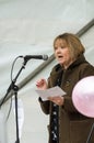 Councillor Mrs L M Burr MBE - Anti-Fracking March - Protest