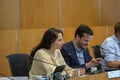 Councilor Hala Naoum Nehme At The Raadszaal City Hall Amsterdam The Netherlands 2019