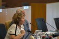 Councilor Wil Van Soest At The Raadszaal City Hall Amsterdam The Netherlands 2019